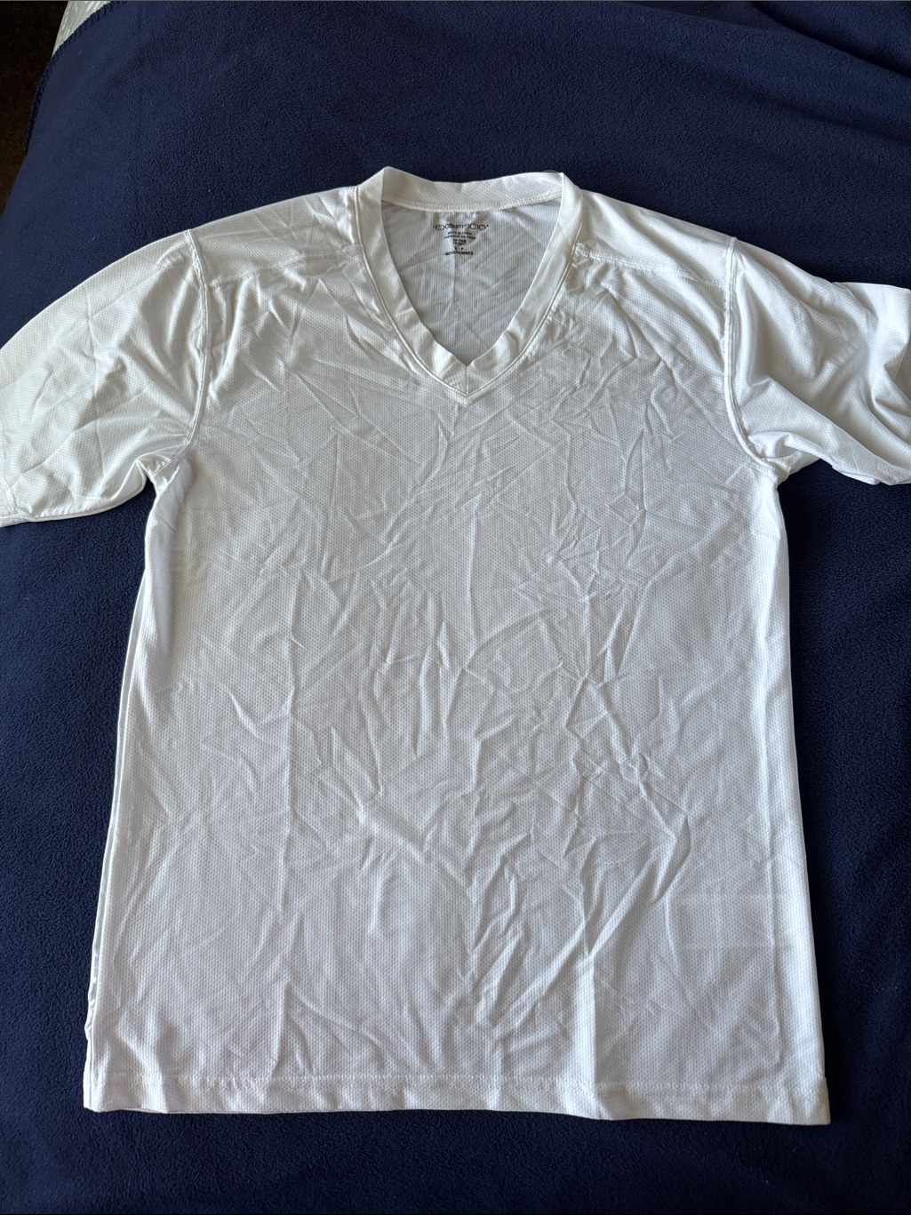 Exofficio Men's White V-Neck Performance Tee